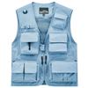 Men Outdoor Waistcoats Climbing Vests Jackets Multi-pocket Fishing Photography  Vests Men Mesh Breathable Vests Coats Size 6XL