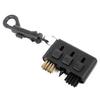 3-in-1  Golf Cleaning Tool Golf Club Groove Push Rod Wedge Brush Cleaning Belt Hook Portable Brush Golf Cleaning Accessorie