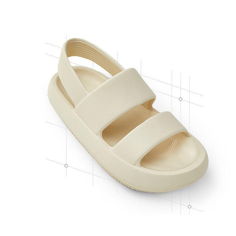 Sandály se silnou podrážkou Dámské pantofle Dámské Super měkké Sandály z EVA Venkovní nošení Protiskluzové Zesílení