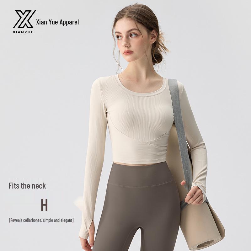 2025 Women's Yoga and Activewear Long Sleeve Set - Autumn/Winter Edition