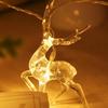 10LED/20LED Elk String Light Home Hanging Light Christmas Tree Decor Ornament Living Room Decoration  Home Decoration
