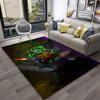3D Funny Rat Fink Cartoon Movie Carpet Rug for Home Living Room Bedroom Sofa Doormat Decor,kids Play Area Rug Non-slip Floor Mat
