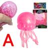 Hot! Push Bubble Squish Jellyfish Fidget Toy Super Solid Squish Stress Relief Squeeze Ball For Adults Anxiety Sensory Toy Gift