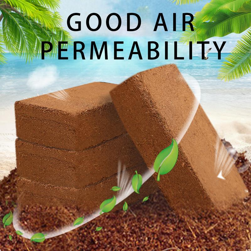 Coconut Coir Soil Coir Brick Organic Compressed Coconut Coir Brick Coir Compound Fertilizer Potting Mix Soil for Planting