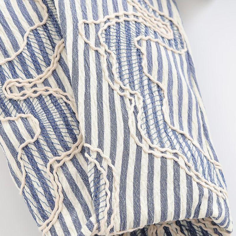 Kaslead New Women clothes Western Style Versitile Fashion Rope Embroidery Jacket 7971946