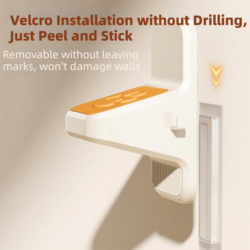 Self-Adhesive Foot Stool Slip-Resistant Shower Foot Pedal Holder Shower Foot Rest  Personal Care