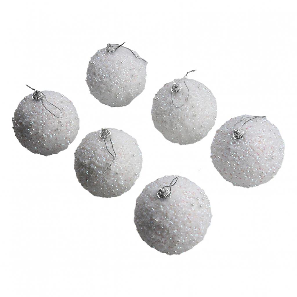 Christmas Balls Hang On The Trees Little Animals Toys