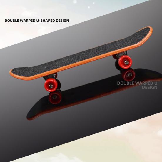 Yousheng Finger Skateboard Jucărie Copiii dezvoltă coordonarea mână-ochi Mini Fingerboards Reducerea stresului Finger Skater Jucărie de birou Cadou pentru copii