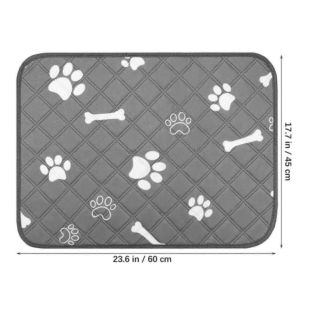 2 Pcs Dog Pee Pads Puppy Pee Pad Washable Dog Pee Mat Reusable Dog Potty Pads For Indoor Home
