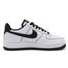 Nike Air Force 1 Reverse Panda Cushioning Lightweight Low top Skateboard Shoes Women's Black White IB6543-101(Team1690-)