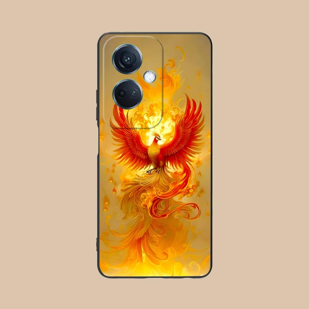 Luxury Phoenix Mobile Cell Phone Case for OPPO Find X9 X8 X7 X6 X5 X3 X2 Plus s Pro Ultra Lite Colorful Printing Cover Pretty