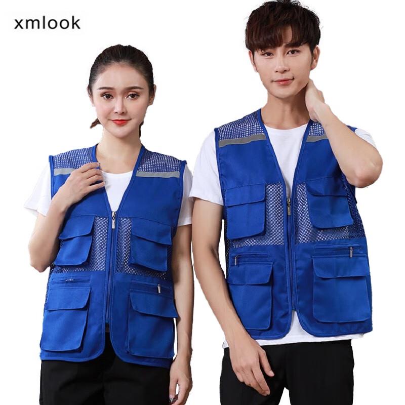 Look Mesh Reflective Safety Vest LKDX009 M