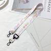 Oblique Span Mobile Phone Lanyard Adjustable Cartoon Silicone Change Bag Lanyard Card Sleeve Record Label Lanyard Lanyard