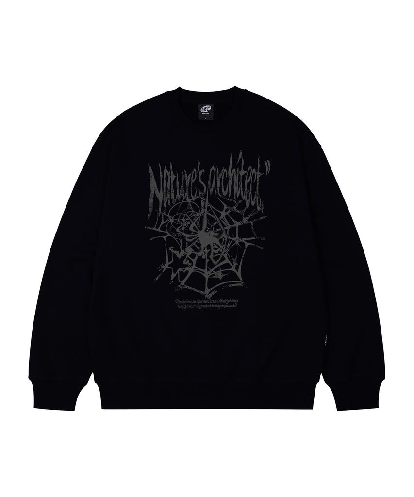 WILDROCK Spiderweb Oversized Sweatshirt_9 Col (A Type)