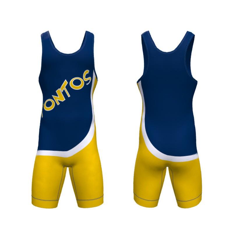 Canottiera da Lotta Libera con Stampa a Trasferimento Termico Uomo Donna Spandex Lycra Tuta Atletica a Compressione