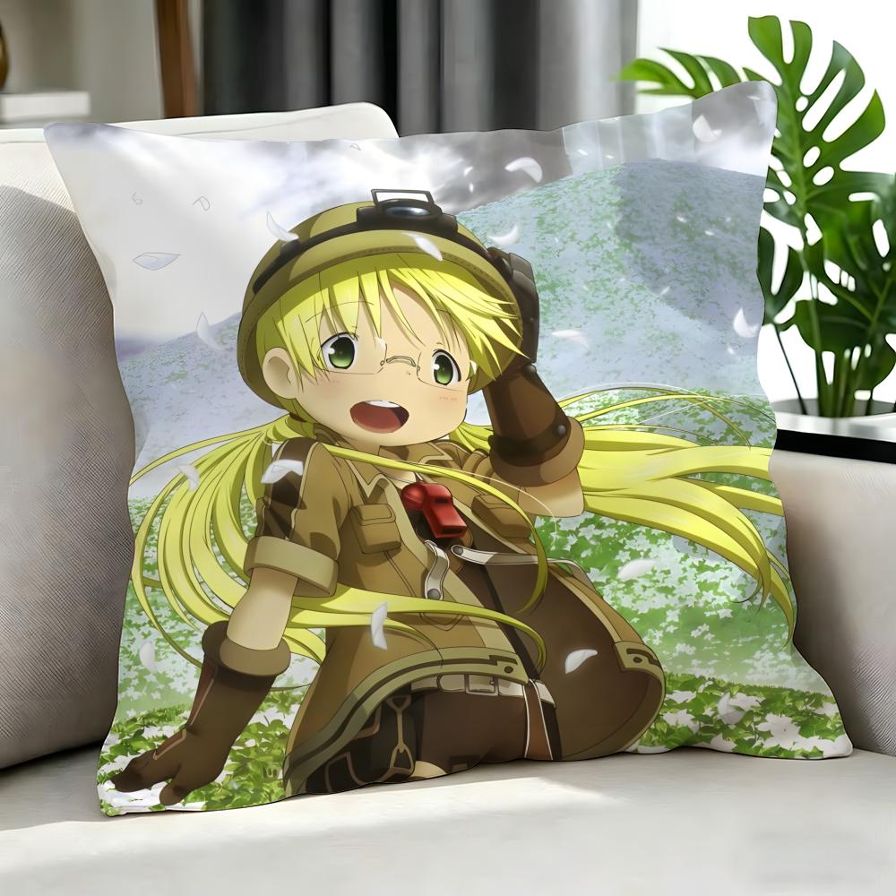 anime Made in Abyss Cushion Cover Cushion Cover Set Pcs x x x Pillowcase Decorative Sofa Home Decor