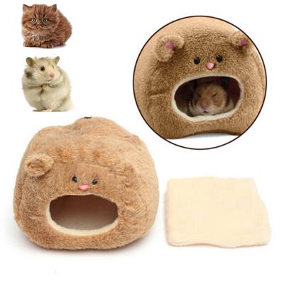 Hamster Kaninchen Ratte Katze Warm Hängen Bett Haustier Plüsch Hängematten Bär Spielzeug Haus