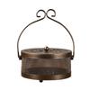 Porta Zampirone Repellente per Zanzare Scatola per Incenso Repellente per Zanzare Bruciatore di Incenso Domestico Bruciatore di Incenso per Zanzare con Coperchio