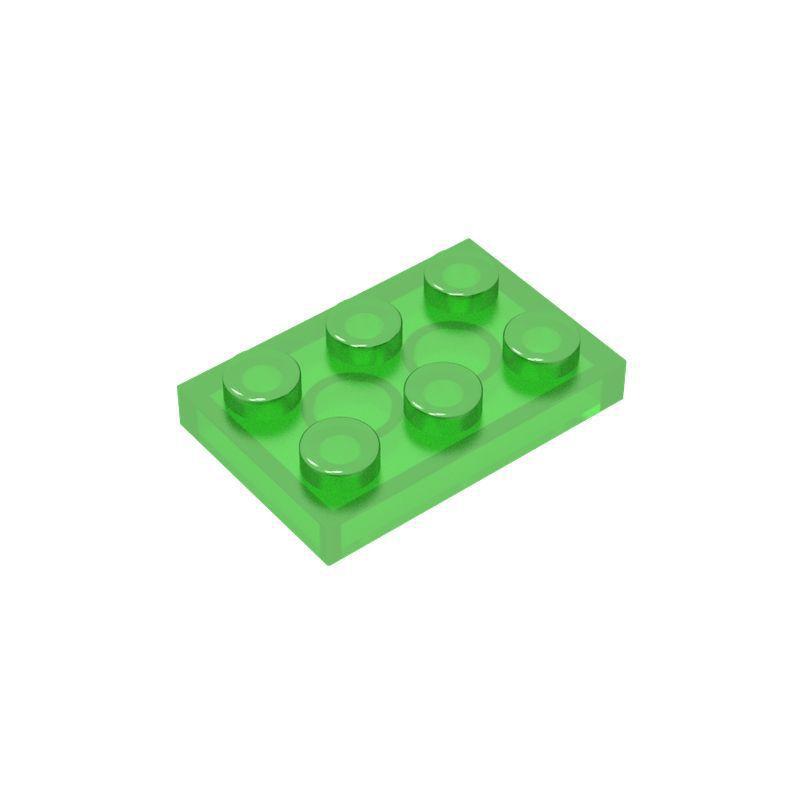 50 pezzi 3021 Mattoncino Piatto 2x3 Punti Giocattoli Per Edifici Tecnici Blocchi Giocattoli Per Bambini Compatibile Educativo Creativo Fai da Te MOC