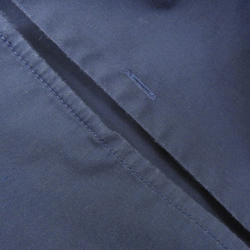 WACKO MARIA Logo Embroidered Work Shirt, Men's, Navy, Size L tops L NavyUsed