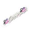 NOA [H8396] - Designer Bracelet 'Les Acidulés' Pink Purple