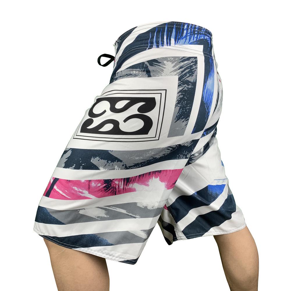 2024 Quick-Dry Men’s Sea View Peach Velvet Surf Shorts