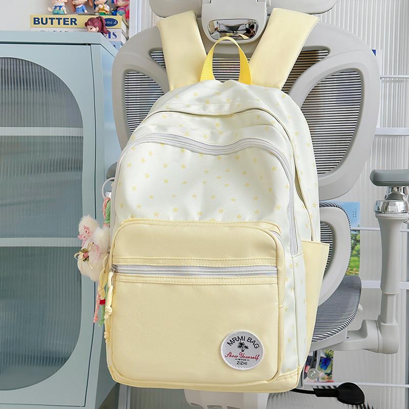 Japanese ins new high-value, fresh and sweet backpack, light travel and large-capacity backpack for junior high school students