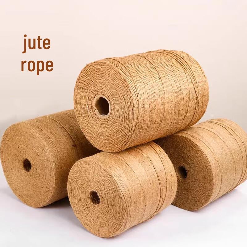 LiShi Natural Jute Craft Rope