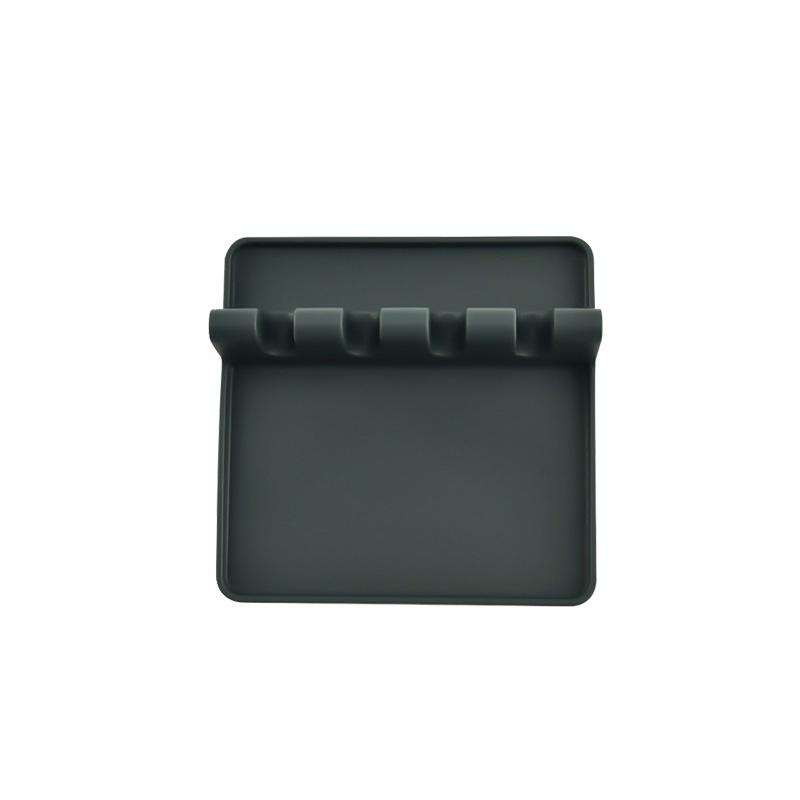 

1pc Heat-Resistant Silicone Utensil Holder with Drip Pad - Perfect for Stove Spoons, Spoons, and Tongs - Kitchen Essential