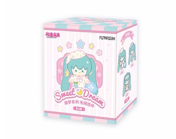 Yeni Orijinal Hatsune Miku Tatlı Rüya Serisi Peluş Bebek Kolye Ucu Kör Kutu - Luka Rin Len Meiko Kaito Özellikli Koleksiyonluk Oyuncaklar