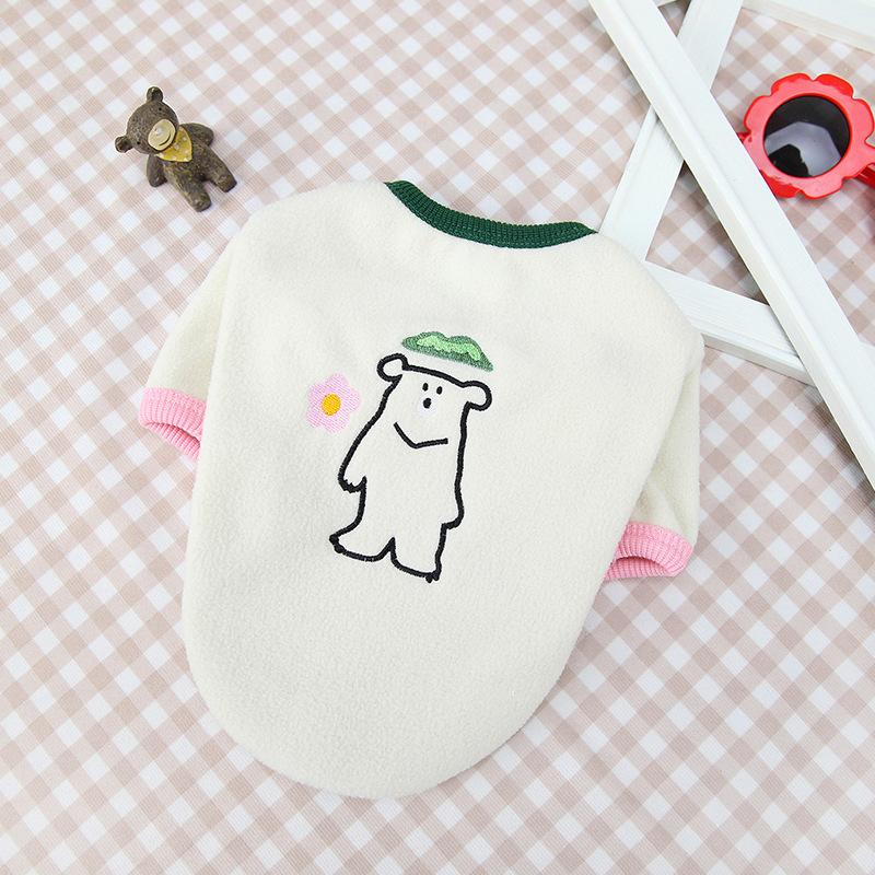 Pet Clothing Dog Clothing And Clothing New 21 Bearish Two Legged Plush Jacket Teddy VIP Bibear Cute Clothing