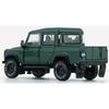 BM CREATIONS 1/64 Scale Land Rover Defender 110 Pickup 2016 Green RHD Finished Product