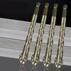 4PCS 6/8/10/12 MM Hex Shank Drill Bit Set Tungsten Carbide Heavy-Duty Eccentric Drill Bit Set Precision Drilling High Hardness