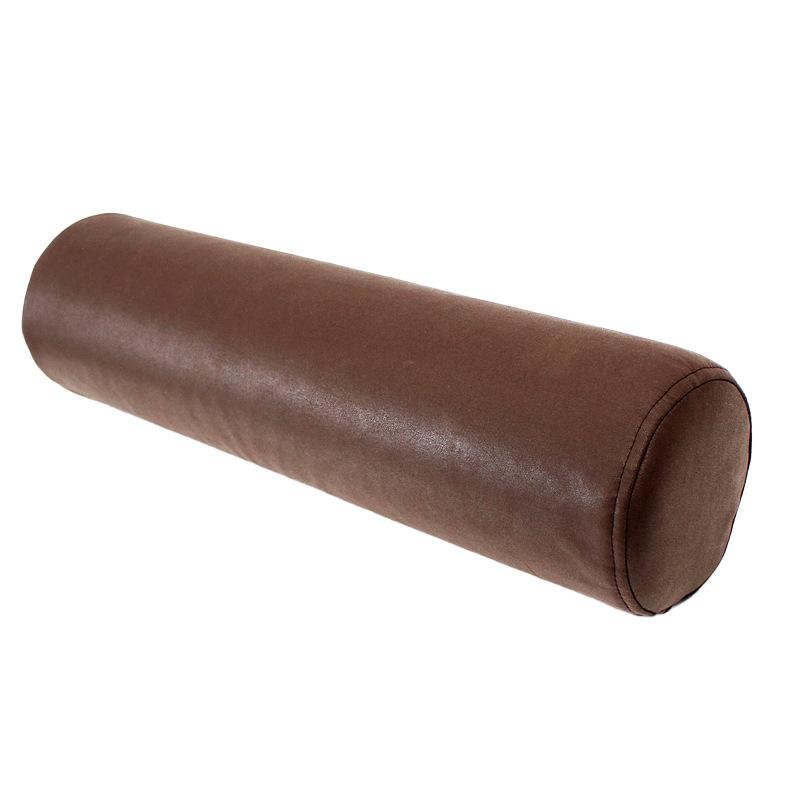 Solid Color Cylinder Pillow for Back Neck Legs Orthopedic Lumbar Support Cushion for Office Sofa Bed Sleeping Maternity Comfort