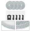 4pcs Mop Cloth With 5pcs Dust Bags Kit For JONR X1 MAX For Everybot Q11 For Deerma X80 ULTRA/X90 Ultra Robot Vacuum Accessories