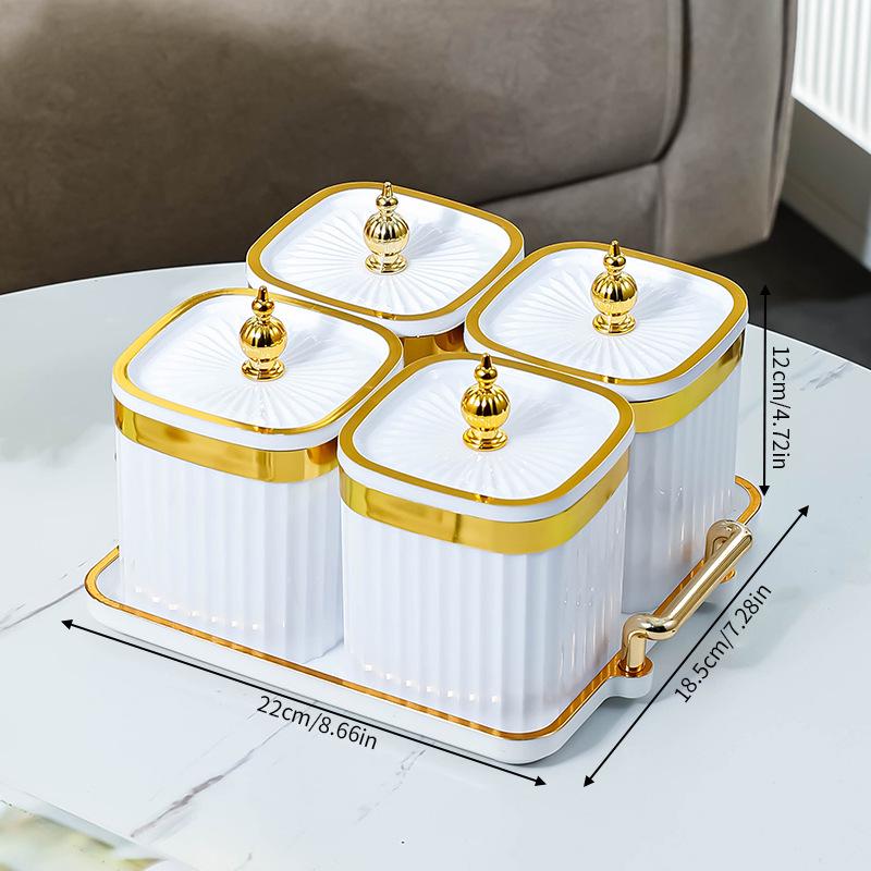 Food Grade Sealing Jar Set for Grains, Nuts, and Dried Goods Storage