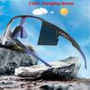 Radfahren Farbwechsel Fahrbrille Sonnenbrille Herren Damen UV400 Sportbrille Mode Fahrradbrille Wrap Around Shades
