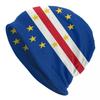 Cape Verde Flag Skullies Beanies Caps Unisex Women Unisex Cool Winter Warm Knitting Hat Adult Bonnet Hats
