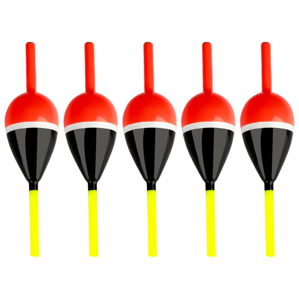 FTK 5pcs Fishing Float Slip Bobber 2g/4g/6g Balsa Wood Fishing Floats Buoys For Crappie Bass Carp Freshwater Slip Bobbers