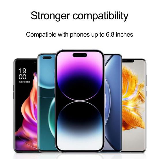 Shower Phone Holder Rotation 360-Degree Wall-Mounted Angle Adjustable Waterproof Cellphone Phone Holder Stand Case Box