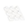 18Pcs Cable Cord Organizer Clips Self Adhesive Wire Management for Desk Cables Adjustable Cord Clips for Home Office