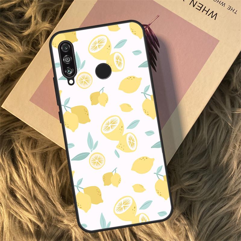 Fruit Lemon For Huawei Nova Y90 Y60 Y61 Y70 Y72 Y73 Y91 3i 7i 8i 11i 12i 9 10 SE P20 P30 P40 Lite Case