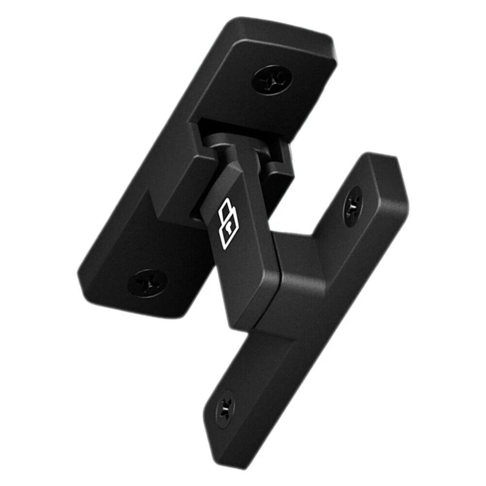 Leuchtender Türriegel, 90-Grad-Schiebetürschloss, frei stanzbarer Innentürriegel, rechtwinkliger Schiebetorschloss-Hardware