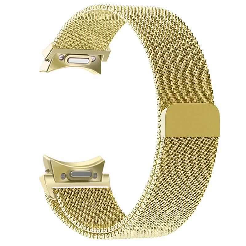 Milanese Loop Band For Samsung Galaxy Watch 7 6 5 4 40mm 44mm 5 Pro Metal Bracelet Galaxy Watch 4 6 Classic 47 43 42 46 Mm Strap