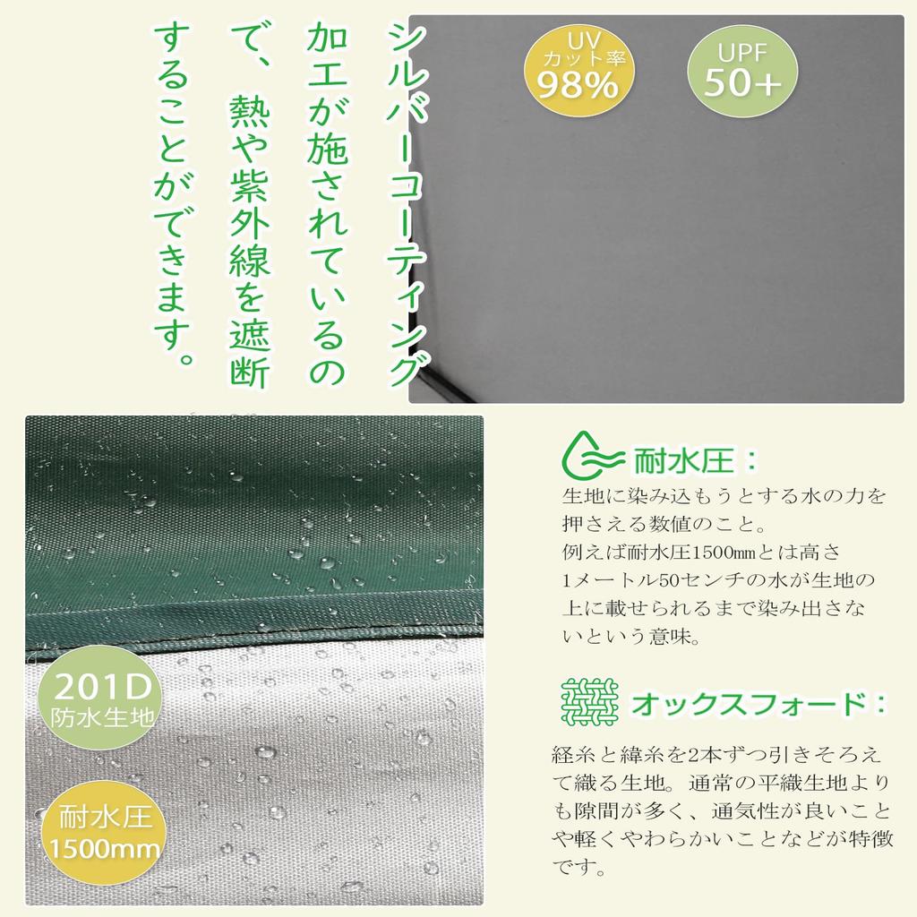 CYFIE Tarp Tent 3m X X 6m with Side Height Door and UV Protection Tarp Highly Easy To Easy To For Storage Case Included Side 3m X 3m/3m (Reinforced!)