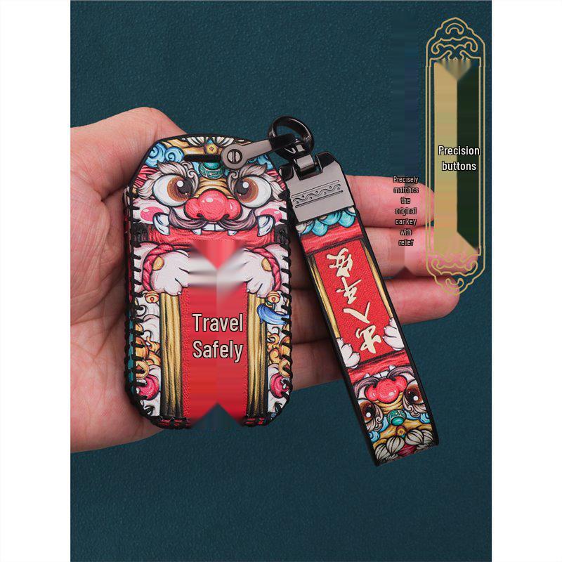 Kaiyi Kunlun 300/500 Skórzany Zestaw Etui na Klucze dla Modeli 2023