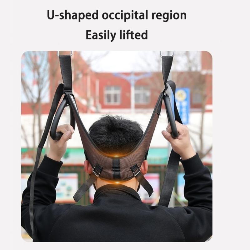 Cervical Neck Rehabilitation Device with Expanded Chin Protection High Resiliences Sponge Design For Postures Correction