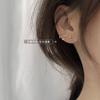 Simple and small love ear bone clip no ear hole ins cold wind personality Internet celebrity ear clip ear jewelry