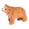 Hand-Carved Wooden Animal Statue Animals Figures Portable Animal Crafts Home Decoration for Table Bookshelf Fireplace Decor