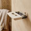 3D Printed Hidden Compartment Wall Shelf Plastic Display Rack with Drawer  Living Room